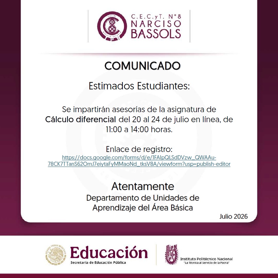 Asesorías de Cálculo