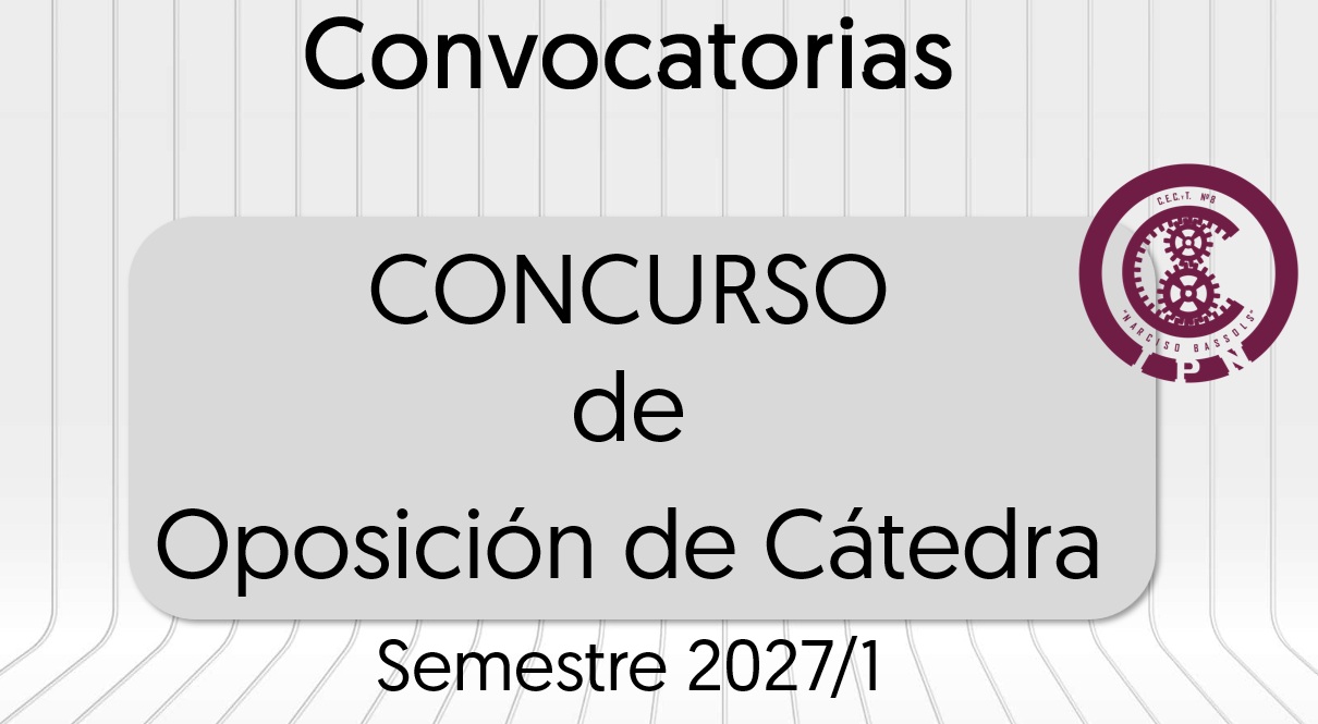 Convocatorias de oposicion de catedra 2026